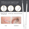 Picture of Boxoyx Pimple Popper Tool Kit - 6 Pcs Blackhead Remover Comedone Extractor Tool Kit with Metal Case for Quick and Easy Removal of Pimples, Blackheads, Zit Removing, Forehead, Facial and Nose(Silver)