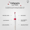 Picture of stila Calligraphy Lip Stain | Long-Lasting Tint, Moisturizing, Transfer-Proof, Lightweight, Sheer Buildable Color, Fades to a Natural Wash of Color | Michelle, 22 Fl. Oz.