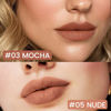Picture of Kaely 2Pcs Mocha Nude Matte Lip Tint Stain Marker Pen,Liquid Lipstick & Lip Liner Pencil,Long Lasting Waterproof 24 Hour Lip gloss for Women,tinta para labios labiales mate 24 horas originales,03+05
