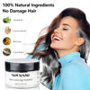 Picture of White Hair Color Wax Pomades 4.23 oz - Natural Hair Coloring Wax Material Disposable Hair Styling Clays Ash for Cosplay, Party (White)