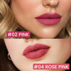 Picture of Kaely 2Pcs Pink Red Matte Lip Tint Stain Marker Pen,Liquid Lipstick & Lip Liner Pencil,Long Lasting Waterproof 24 Hour Lip gloss for Women,tinta para labios labiales mate 24 horas originales,02+04