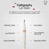 Picture of stila Calligraphy Lip Stain Long-Lasting Tint, Moisturizing, Transfer-Proof, Lightweight, Sheer Buildable Color, Fades to a Natural Wash of Color Elizabeth, 22 Fl. Oz.