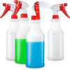 Picture of SUPER+ 4 Pack Plastic Spray Bottles 24 OZ - Leak Proof, Adjustable Nozzle, Empty Spray Bottles For Cleaning Solutions, Plants, Pet, Or Diy Spray Bottle (4)