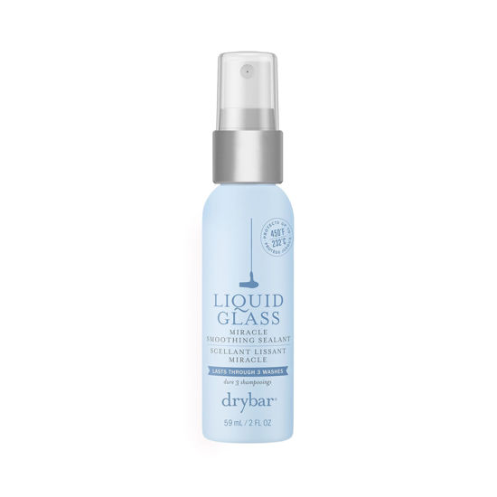 Picture of Drybar Liquid Glass Miracle Smoothing Sealant for Fine-Medium Hair - Travel Size | Heat Protectant for Hair, Lasts through 3 Washes for Long-Lasting Frizz Resistance and High-Shine Finish