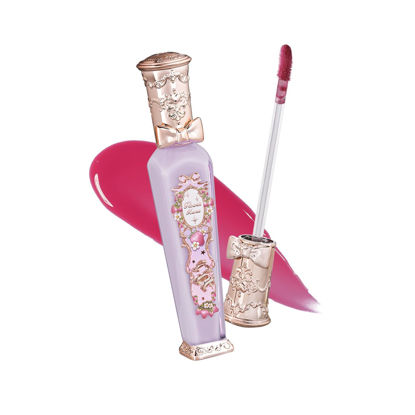 Picture of Flower Knows Violet Strawberry Rococo Glowy Lip Gloss-Moisturizing Tinted Lip Oil-Hydrating Lip Makeup for Girls&Women-Vegan & Cruelty-Free-0.12 Fl Oz,1 Count (G04 Blackberry Jam)