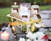 Picture of Valentines Day Gifts Home Spa Gift Basket, Luxury 13pc Bath & Body Set Men & Women, White Rose & Jasmine Scent - Shower Gel, Bubble Bath, Body Scrub, Salts, 6 Bath Bombs, Pouf, Cosmetic Bag & Gold Tub