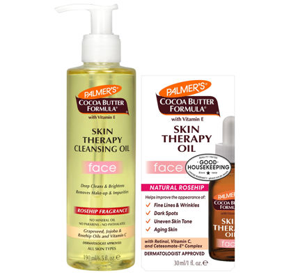 Picture of Palmer's Skin Therapy Oil Face bundle (Oil & Cleanser)