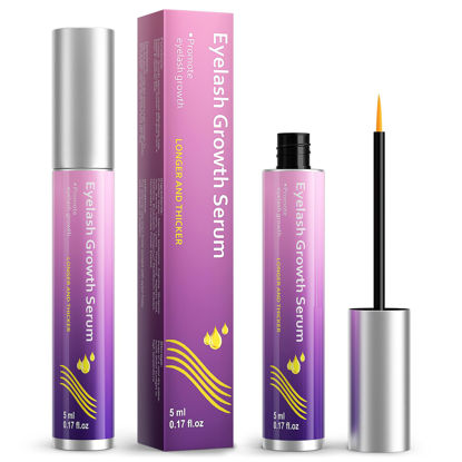 Picture of Eyelash Growth Serum, Premium Lash Serum Promotes Longer, Thicker, Fuller,Eyelash Serum Non Irritating (5ml)