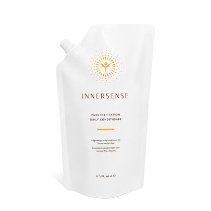 Picture of INNERSENSE Organic Beauty - Natural Pure Inspiration Daily Conditioner | Non-Toxic, Cruelty-Free, Clean Haircare (32 oz Refill Pouch)
