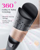Picture of Wavytalk 1 Inch Curling Iron, Airflow Styler with 360° Cooling Air to Lock in Curls Quicker, Hair Straightener and Curler 2 in 1 for All Hair Types, Black