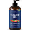 Picture of Rosehip Oil for Face 8 fl oz - Gua Sha Oil - Facial Oil for Gua Sha Massage - Rose Hip Oil - Rosehip Seed Oil - Aceite de Rosa Mosqueta