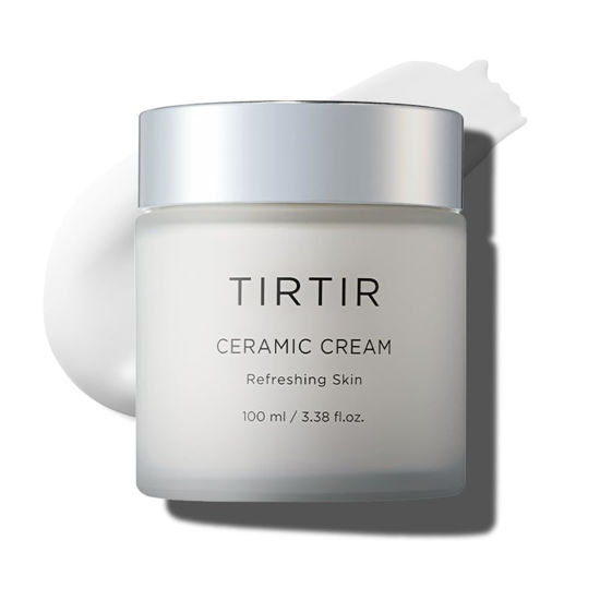 Picture of TIRTIR Natural Ceramide Cream | Deep moisturizer for Glass Skin, Polyglutamic acid, Centella Asiatica Extract, Skin barrier, Lightweight, Mild, Nature derived ingredients, Dry skin, Korean skincare