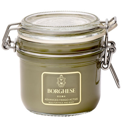 Picture of Borghese Advanced Fango Active Mud Musk - Nourishing & Exfoliating Face Mask with Bentonite Clay & Hyaluronic Acid For Normal, Combination & Oily Skin