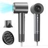 Picture of Hair Dryer with Diffuser, Negative Ionic Blow Dryer, Professional High-Speed Hairdryer with 110000 RPM Brushless Motor for Fast Drying, Lightweight Travel Hairdryer for Home Salon Women Man Curly Hair