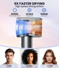 Picture of Hair Dryer with Diffuser, Negative Ionic Blow Dryer, Professional High-Speed Hairdryer with 110000 RPM Brushless Motor for Fast Drying, Lightweight Travel Hairdryer for Home Salon Women Man Curly Hair