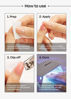 Picture of ohora Semi Cured Gel Nail Strips (N Chic French) - Works with Any Nail Lamps, Salon-Quality, Long Lasting, Easy to Apply & Remove - Valentine's Day Gel Nail Wraps, Stickers, Romantic Gift Ideas