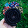 Picture of Spiral Lock Hair Tie Dreadlock Accessory Bendable Hair Ties for Women and Men Ponytail Holders Colorful Dreadlock Hair Tie Long Dreads Thick Curly Hair Holder (Midnight)