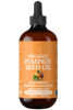 Picture of Organic Pumpkin Seed Oil, Cold Pressed, 100% Pure Pumpkin Seed Oil for Hair Growth Dry Skin and Anti Aging Face Oil - Organic Hair Oil for Dry Damaged Hair and Growth - Glass Bottle 4 fl oz