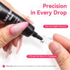 Picture of Makartt Nail Glue for Press On Nails: Solid Nail Gel No Lamp Needed Soft Acrylic Gel Nail Tips Fake Nails, Easy to Control Clear Nail Glue Gel for Nail Art DIY Home Manicure Pedicure 10ml(10ml*2)