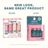 Picture of Cliganic Tinted Lip Balm - Non-GMO, 4 Colors - Enriched with Vitamin E, Cruelty Free (Packaging May Vary)