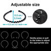Picture of KELUBATU Metal Hair Band, Unisex Black Metal Headband, Wavy Stylish Design Metal Headband for Men, Adjustable Metal Headband for Outdoor Sports and Daily Wear. (3 Pcs)