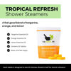 Picture of Tropical Refresh Shower Steamers Aromatherapy with Citrus Essential Oils,Made in the USA Shower Bomb Aromatherapy, Self Care Gift, Spa Day Gifts, Birthday Gifts, Gift for Her