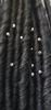 Picture of Bead It Wear It Love It Metal Loc sprinkle Hair Beads, DreaLock Hair Accessories, Loc Jewelry (Sterling Silver Plated Brass, 8/0 3mm)
