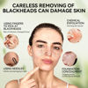 Picture of LANBENA Upgraded 2.0 Bamboo Charcoal Blackhead Remover Mask - 60 Nose Strips, Peel off & Purify Pores, Deep Cleanse for All Skin Types