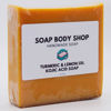 Picture of Turmeric & Lemon Oil Kojic Acid Soap, Dark Spot Remover For Face, Kojic Acid Soap For Hyperpigmentation, Even Complexion Soap, Fade Scars, Acne Scar, Turmeric Soap Bar, Handmade, 3.5 Ounces