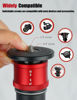Picture of IFOOTAGE CB3-QRM01 Monopod Quick Release Platform, 3/8 Inch Screw Base, Compatible with Most Monopods and Tripods