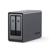 Picture of UGREEN NASync DXP2800 2-Bay Desktop NAS, Intel N100 Quad-core CPU, 8GB DDR5 RAM, 2.5GbE, 2 * M.2 NVMe Slots, 4K HDMI, Network Attached Storage (Diskless)