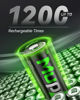 Picture of Mupoer 16 Pack Rechargeable AAA Batteries, 1100mAh Ni-MH Triple A Battery, High Capacity and Low Self Discharge Batteries,1.2V Triple AAA Batteries