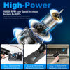 Picture of Compressed Air Duster-3 Gear Adjustable 100000RPM Electric Air Duster with LED Light, Rechargeable Cordless Air Blower for Keyboard Electric Devices Cleaning. Replaces Compressed Air Cans (Black)