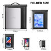 Picture of 5 Pack Faraday Bags, Large Faraday Cage with Handle, Anti-Tracking Faraday Bag for Laptops & Tablets & Phones & Car Keys, Fireproof & Waterproof RFID Signal Blocker EMP Bag