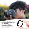 Picture of EOS R5 Mark II Eyecup Eyepiece, Extended Long Soft Eye Cup Viewfinder Cover for Canon EOS R5 Mark II Mirrorless Camera(Not for R5/R5C/R6/R6II),Soft Silicone Material, Comfortable for Eyeglass Wearers