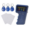 Picture of GEEOT 125KHz Card Reader Writer for ID HID and AWID Handheld RFID Copier with 3 T5577 keyfobs and 3 T5577 Cards