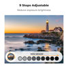 Picture of K&F Concept 82mm Variable ND Camera Lens Filter ND2-ND400 (1-9 Stops) + Filter Cap + Cleaning Cloth 18 Multi-Layer Coatings Adjustable Neutral Density Ultra Slim Lens Filter (K-Series)