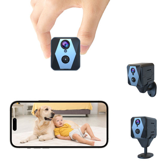 Picture of Hidden Camera, 4K QHD Spy Camera, WiFi Mini Camera, Small Camera, 100 Days Standby Time, Real-time Record, AI Motion Detection Camera, Cloud & SD Storage, Auto Night Vision Cameras for Home Security