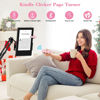 Picture of Smanu RF Remote Control Page Turner for Kindle Paperwhite Oasis Kobo eReaders, Remote Camera Shutter and Video, Remote Page Turner Clicker for iPad Tablets Reading Novels(Pink)