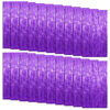 Picture of 20 Pack Foil Curtain Backdrop Purple Metallic Tinsel Foil Fringe Curtains Photo Booth Props for Birthday Wedding Engagement Baby Shower Bachelorette Christmas Holiday Celebration Party Decorations