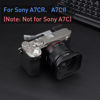 Picture of Haoge Metal Thumb Up Rest Hand Grip for Sony α7CII,Alpha 7CII,ILCE-7CII,A7CR Camera Accessories Silver THB-A7CII-S Hot Shoe Thumb Up