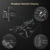 Picture of SmallRig Shoulder Rig Kit (Classic Version), Dual Handles 15mm Rods, Universal Shoulder Mount Video Rig with Quick Release for Arca, for SmallRig Follow Focus, for DSLR Camcorder, for Filmmaking -4480