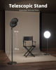 Picture of TODI Large Ring Light with 79" Stand, 6500K Full-Screen Selfie Ring Light with Stand and Phone Holder, Professional Big Ring Light for Live Stream, YouTube, TikTok, Makeup, Video, Barber, Photography
