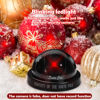Picture of Santa Camera, Xmas Santa's Cam Ornament with Realistic Red Flashing Light, Preventing The Grinch from Stealing Your Gifts, for Funny Christmas Ornament Indoor Outdoor