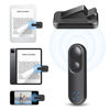Picture of LANGREE RF Remote Control Page Turner for Kindle Paperwhite Oasis Scribe Kobo, Kindle Accessories for eReader, Remote Camera Shutter and Video, Remote Page Clicker for ipad Tablet Reading Novel Black