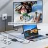 Picture of LIEZHUA Gigabit Ethernet Splitter 1 to 2 - Network Splitter with USB Power Cable, RJ45 Internet Splitter Adapter 1000Mbps High Speed for Cat 5/5e/6/7/8 Cable [2 Devices Networked Simultaneously]