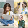 Picture of FIEIL Adjustable Shoulder Strap, Nylon Camera Strap, Comfortable Neck Strap for iPad, Cellphone Tablet, Camera, Laptop, Binocular, Luggage Bag (Bright Yellow Universal Lanyard)