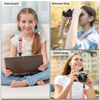 Picture of FIEIL Adjustable Shoulder Strap, Nylon Camera Strap, Comfortable Neck Strap for iPad, Cellphone Tablet, Camera, Laptop, Binocular, Luggage Bag (Peach Pink Universal Lanyard)