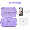 Picture of Canboc Carrying Case for Canon Ivy 2/Canon Ivy/Canon Ivy CLIQ+2 CLIQ 2 Mini Photo Printer Mobile Wireless Bluetooth Instant Camera Printer, Mesh Bag fit Photo Paper Cable, Purple