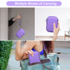 Picture of Canboc Carrying Case for Canon Ivy 2/Canon Ivy/Canon Ivy CLIQ+2 CLIQ 2 Mini Photo Printer Mobile Wireless Bluetooth Instant Camera Printer, Mesh Bag fit Photo Paper Cable, Purple